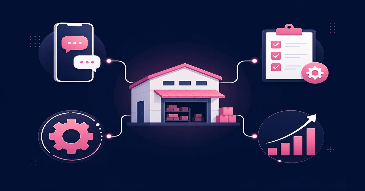 2026 批發業數位轉型指南：不用百萬預算也能開始的接單自動化方案